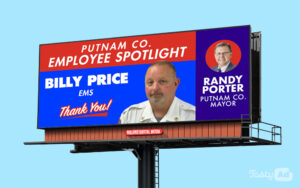 Local Government City Official Utilizing OOH Billboards