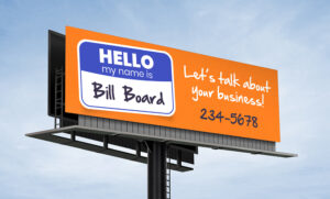 Bill Board Billboard Ad