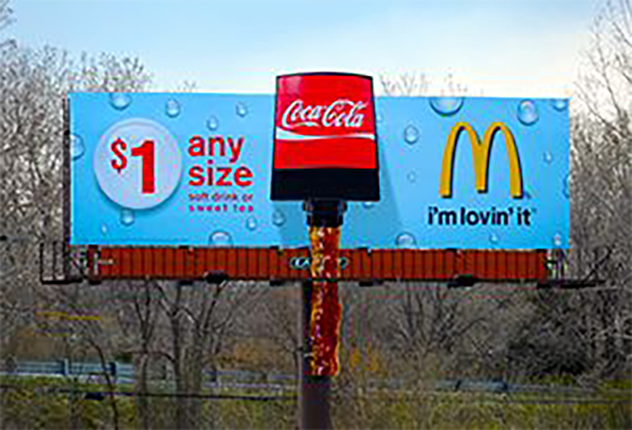 McDonalds 3D Billboard 2