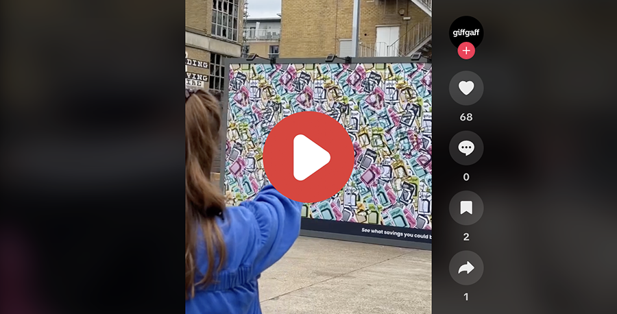 Stereogram Billboard Video