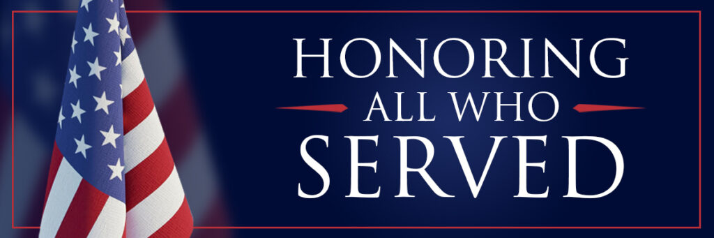Veterans Day Billboard 2024 - 400x1200