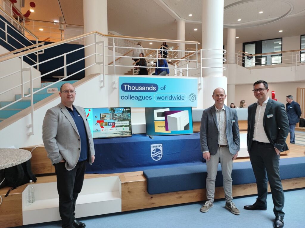 Pitcure 2 TUI Sustainability Marketplace Stuart (l) Jeroen (m) Stefan (r)