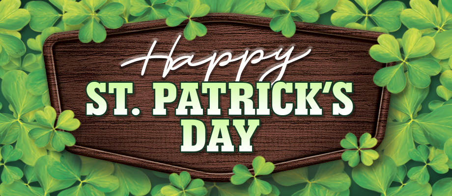 St Patricks Day Billboard - 400x920