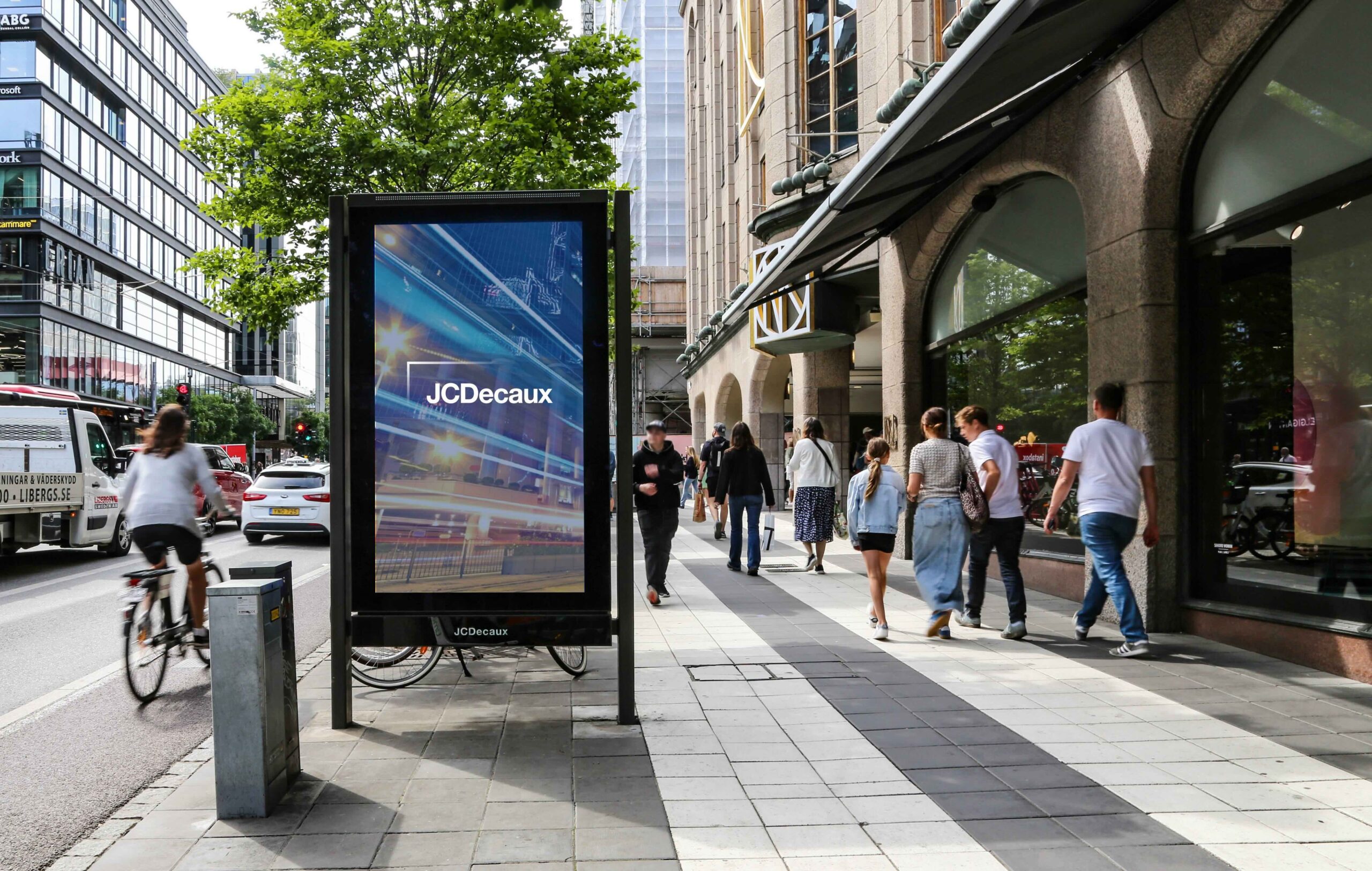 Stockholm s Digital Out of Home Market Now Complete JCDecaux Sweden 
