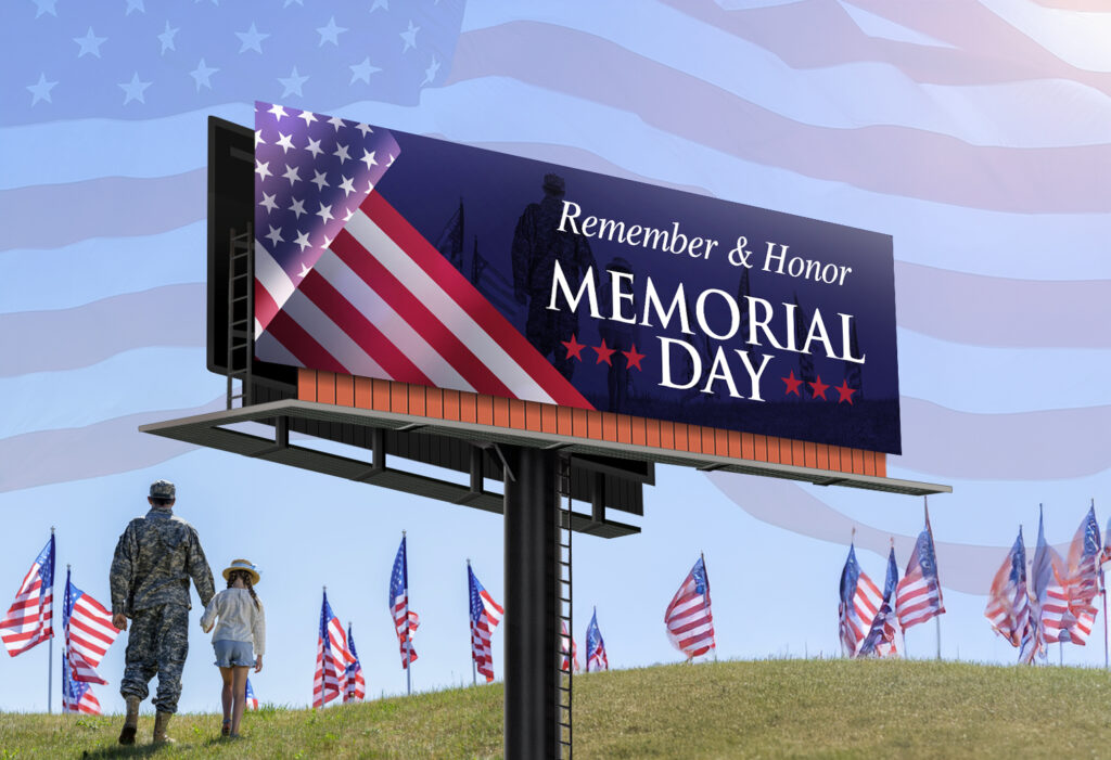 Memorial Day Billboard Ads