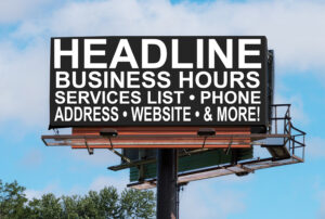 Too Many Words on Billboard
