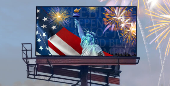 4th of July Billboard Ads