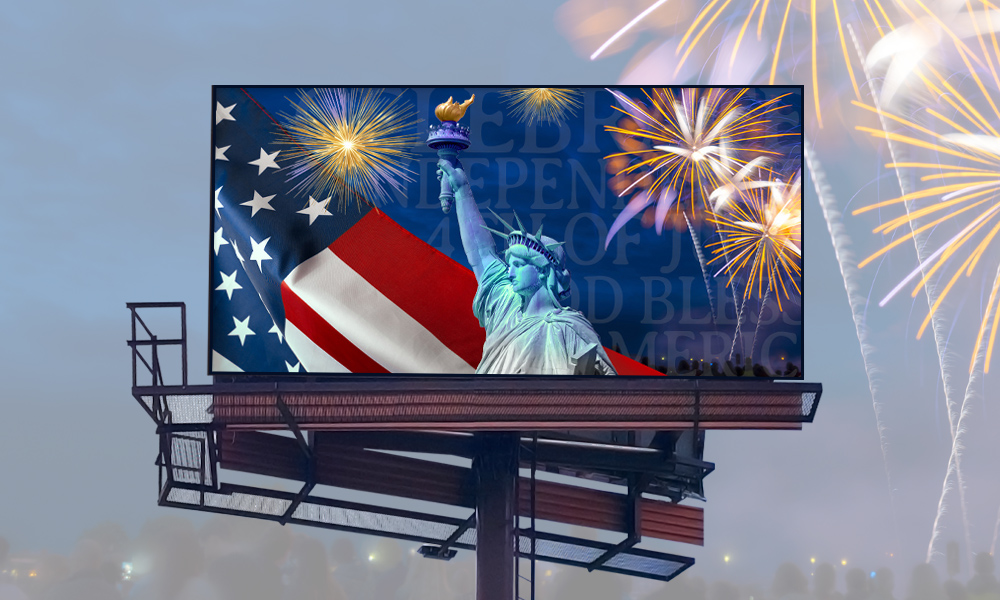4th of July Billboard Ads