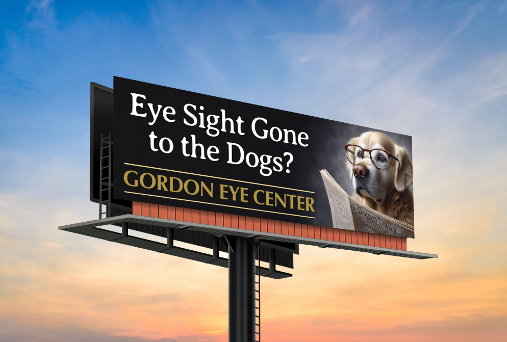 Billboard Ad with Ai Images
