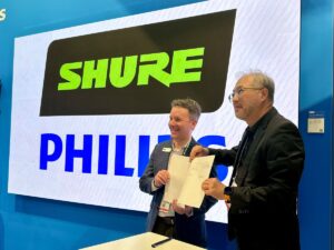 PL Wang, VP at TPV Technology for PPDS and Eric Vaveris, the CMO and VP of Product Management from Shure