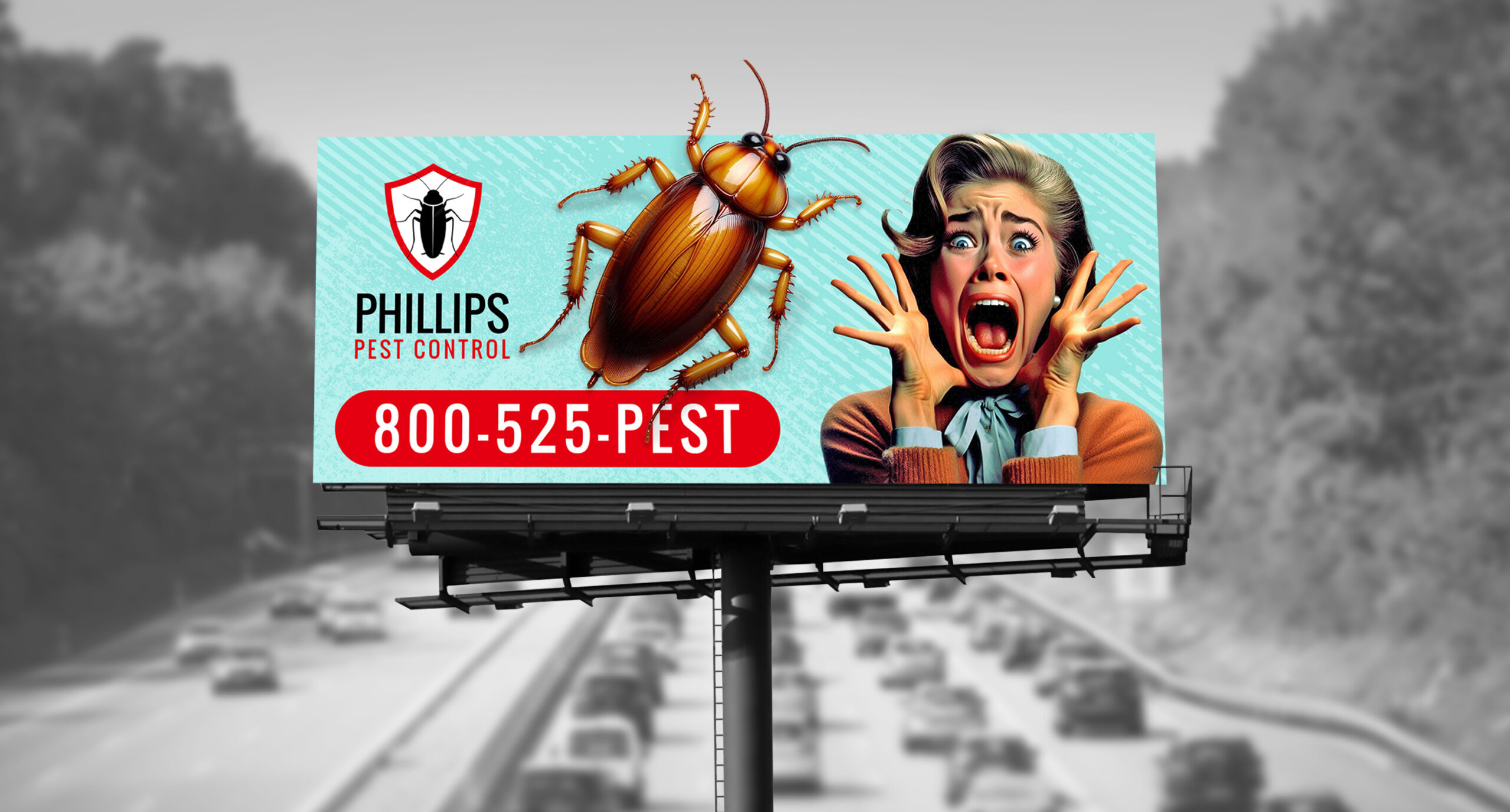 Pest Control Billboard Pest Control Billboard