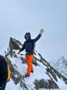 Damian Cox training in Austria in September 2025