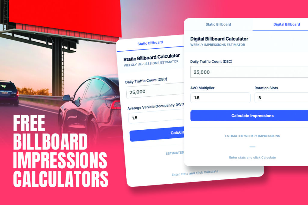 Billboard Impressions Calculators