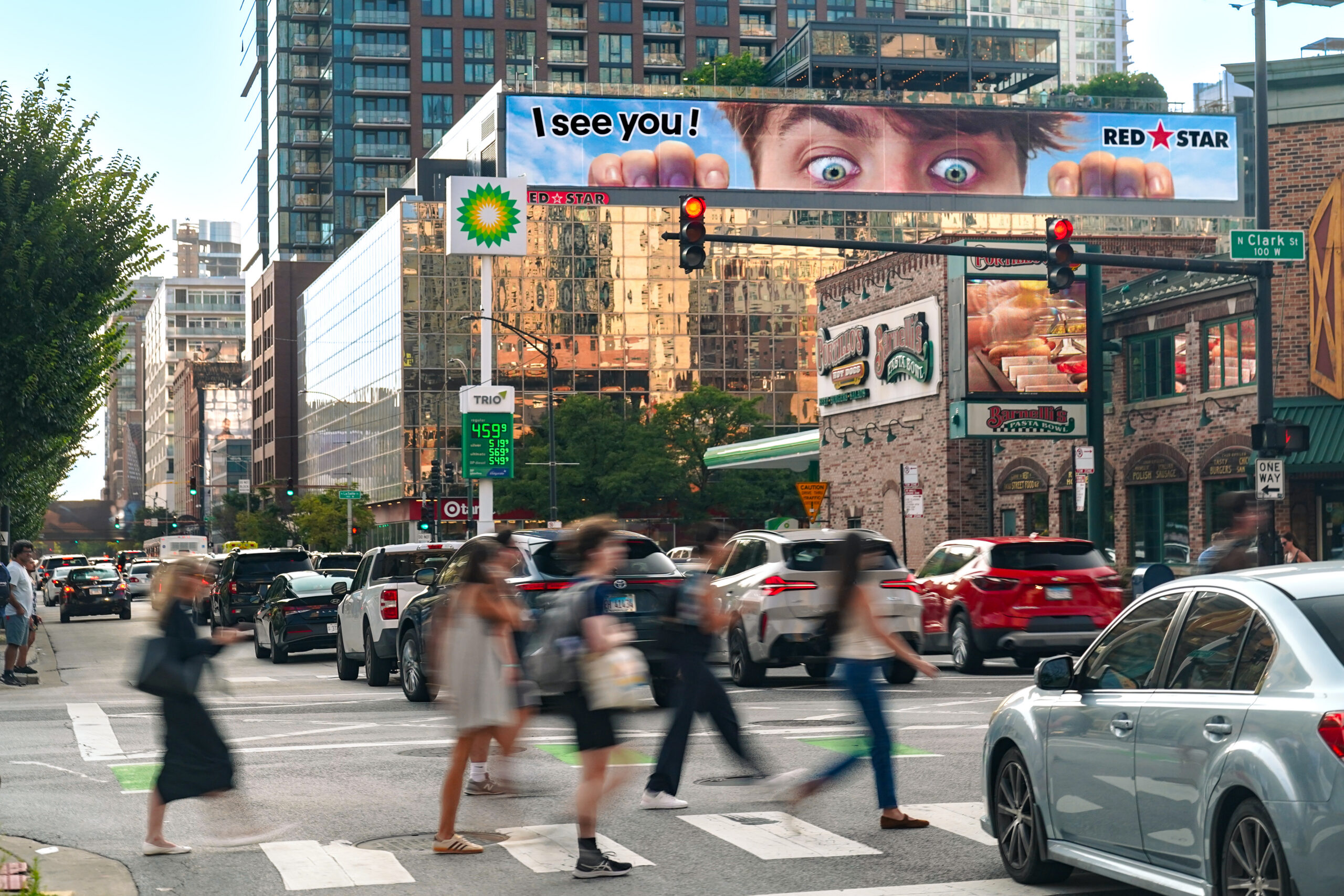 Red Star Outdoor Launches Ownership of Massive Chicago Wallscape with Playful Creative