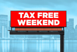 Tax Free Weekend Billboards