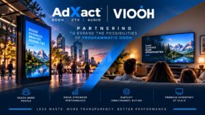 AdXact and Viooh Partnership Image